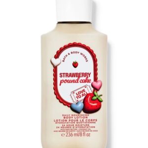 لوسیون بدن استرابری پوند کیک Strawberry pound cake