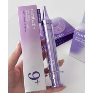 کرم دور چشم نامبوزین شماره 9 حاوی NAD+ و رتینول حجم 10 میل ضد چروک و روشن کننده